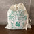 Reusable Gift Bag "Very Merry" GREEN
